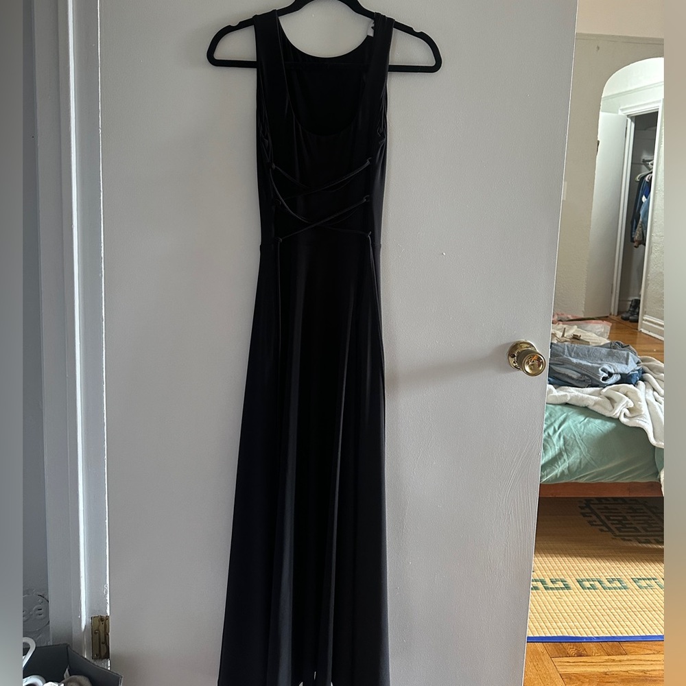 Elegant Black Maxi Dress AYM Studios - Picture 4 of 5
